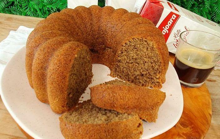 Bolo de café fofinho