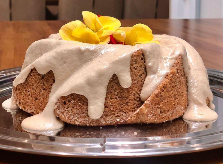 Bolo de laranja low carb e sem glúten