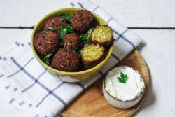 Falafel de ervilha