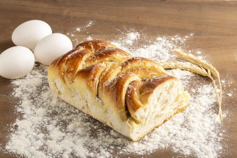 Rosca trançada doce