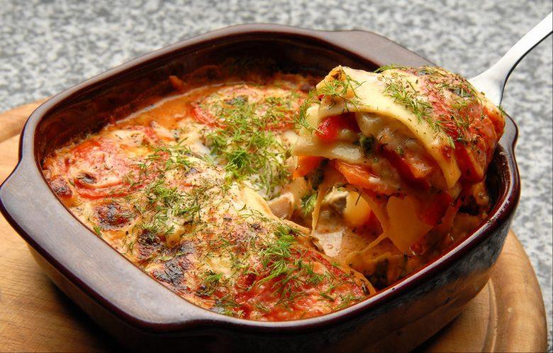 Lasanha de tomate