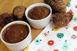 Chocolate quente e inhame