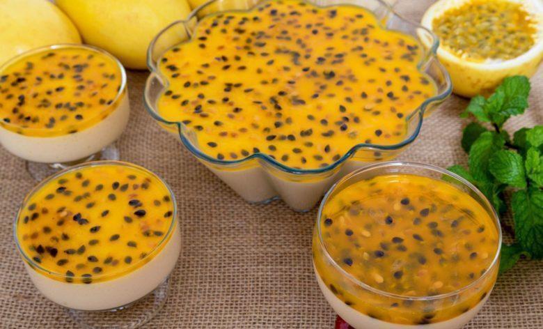 Mousse de maracujá natural