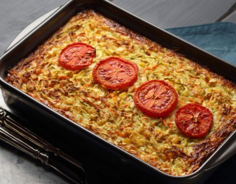 Arroz de forno cremoso saboroso