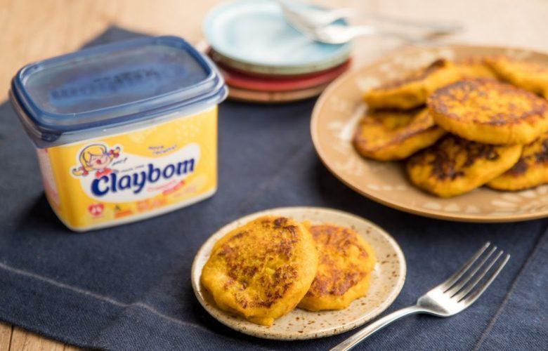Bolinho de abóbora grelhado