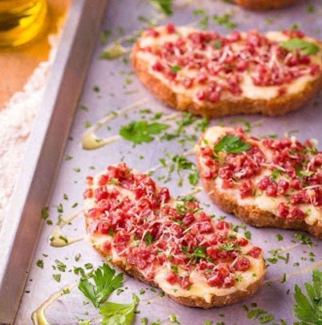 Bruschetta cremosa