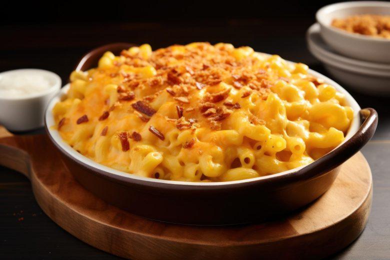 Macarrão ao molho branco com bacon ou presunto