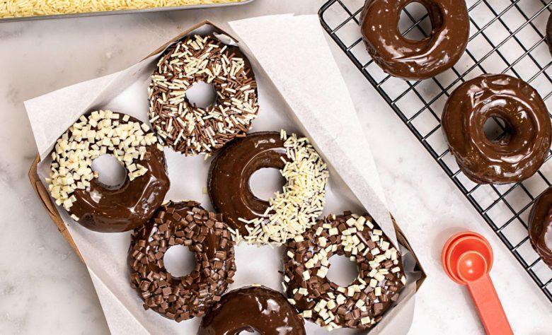 Donut de chocolate diferente