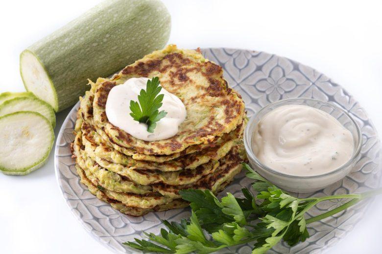 Panqueca de abobrinha rápida