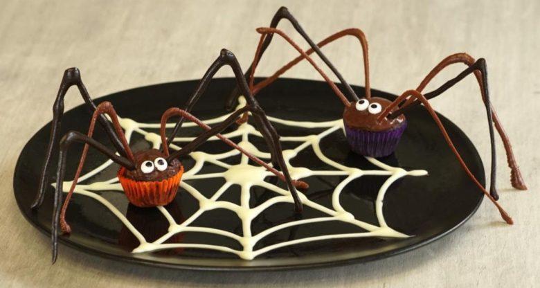 Cupcake especial de aranha