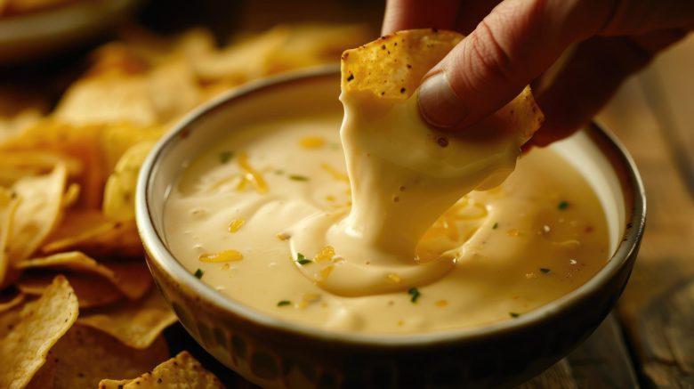 Fondue de queijo com leite