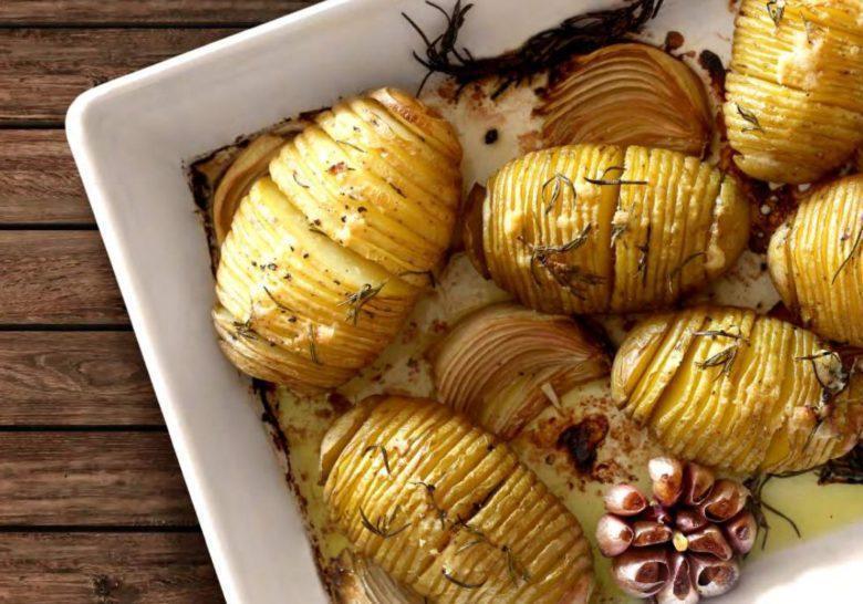 Batata com alho e alecrim
