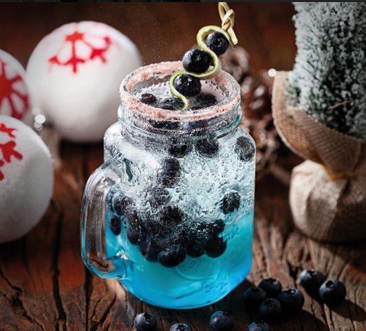 Drink blue christmas