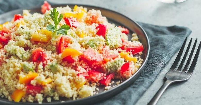 Cuscuz marroquino vegetariano