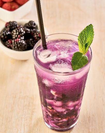 Drink de framboesa