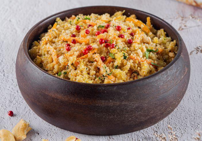 Farofa low-carb diferente