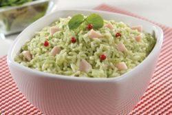Salada cremosa de arroz