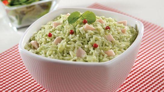 Salada cremosa de arroz