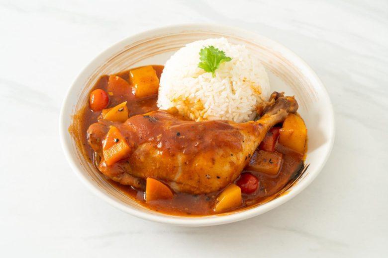 Frango ensopado tradicional