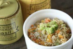 Cuscuz de legumes com quinoa
