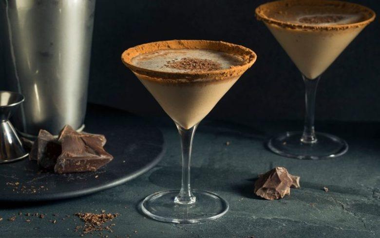 Martini de chocolate com pimenta