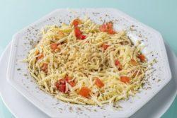 Nissin Lámen com toque de pizza