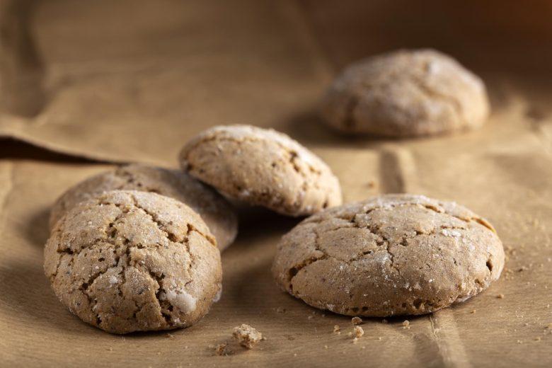 Biscoito de canela e chocolate