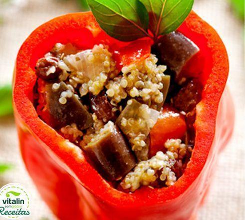 Caponata com quinoa
