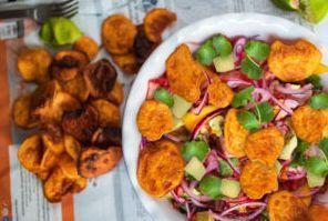 Ceviche de banana da terra