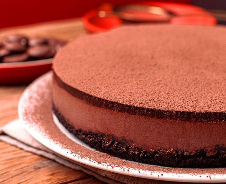Cheesecake de chocolate belga