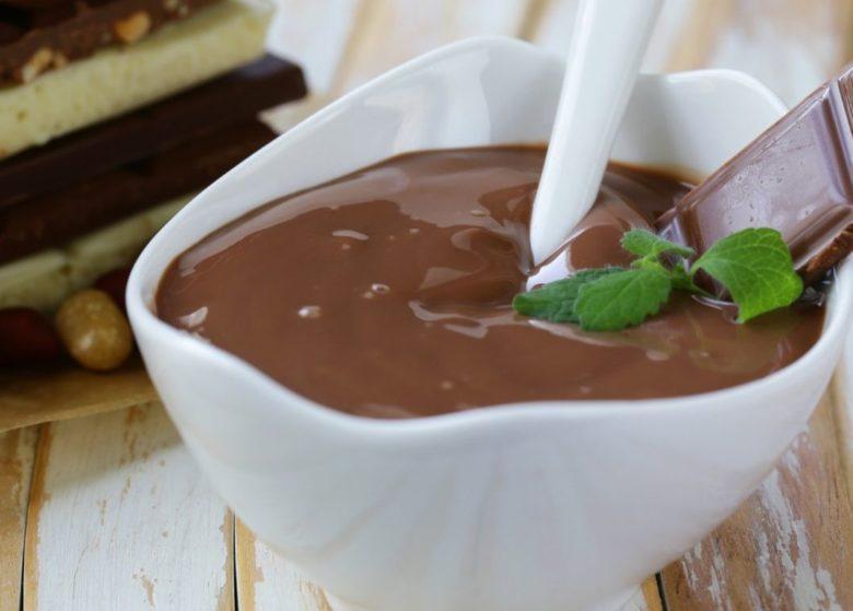 Ganache de chocolate vegano