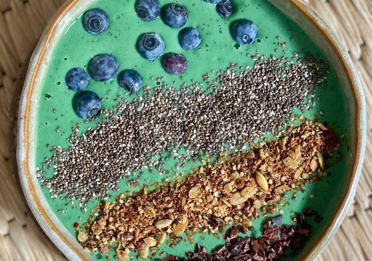 Smoothie de abacate com banana