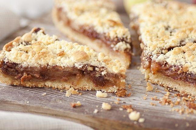 Torta de maçã de biscoito