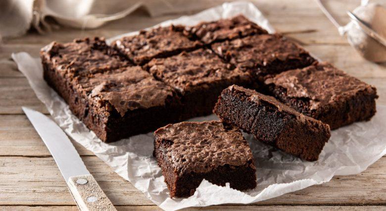 Brownie proteico