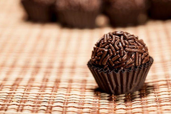 Brigadeiro com pimenta calabresa