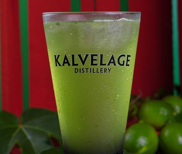 Vodka com maçã verde