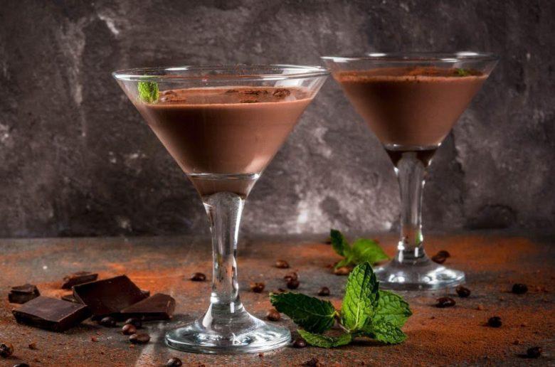 Rum com maracujá e cacau