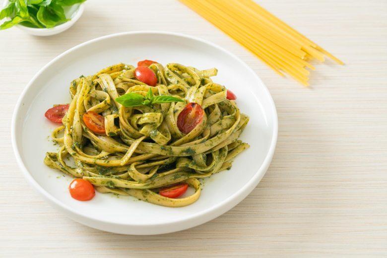 Talharim ao pesto genovês
