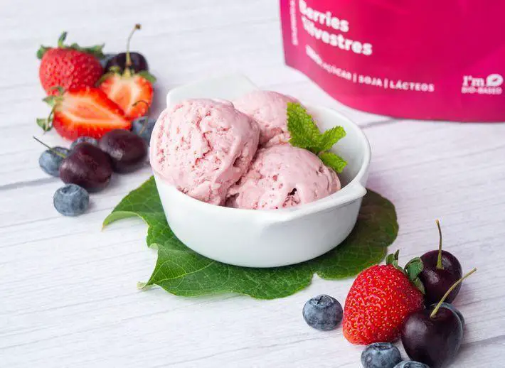 Berries Ice Cream