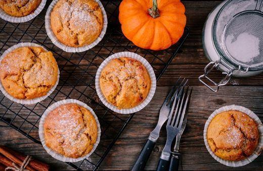 Muffin de cacau e abóbora 