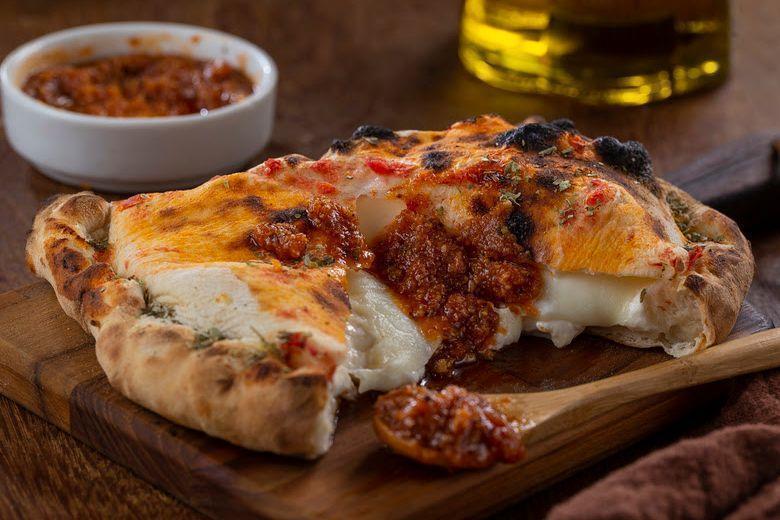 Calzone de burrata