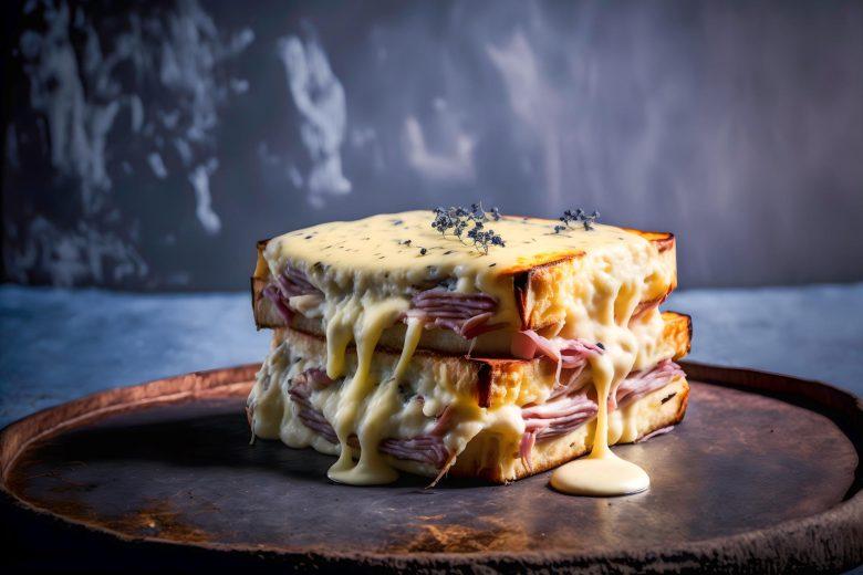 Croque monsieur com molho mornay