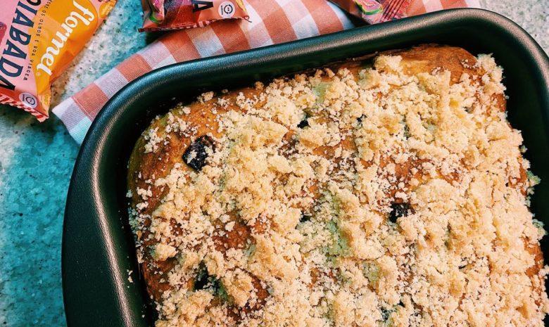 Cuca de goiabada diet