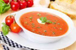 Sopa de tomate rápida