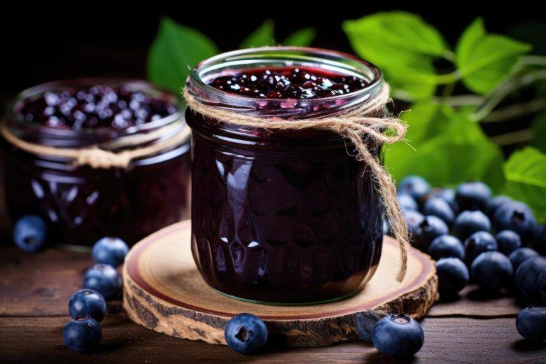 Geleia de frutas silvestres