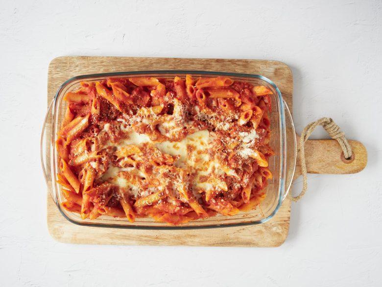 Penne ao molho de tomate fresco