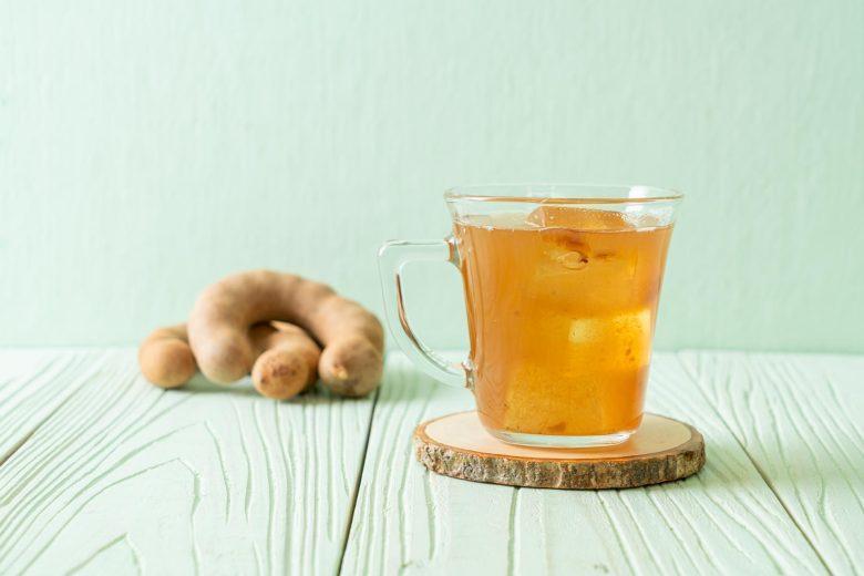 Suco emagrecedor de tamarindo