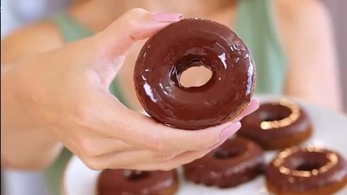 Donut saudável com Superfoods