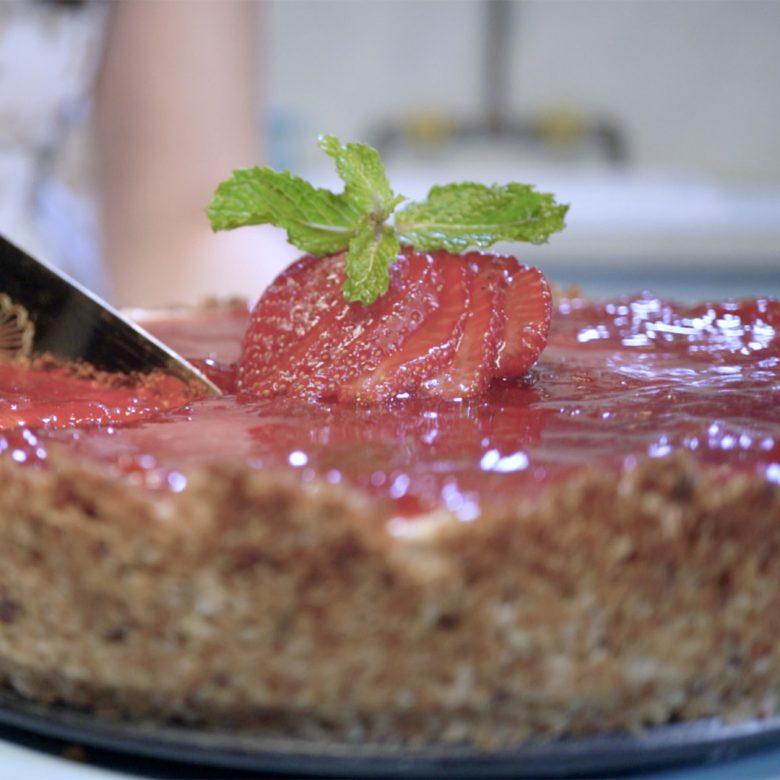 Cheesecake vegana especial