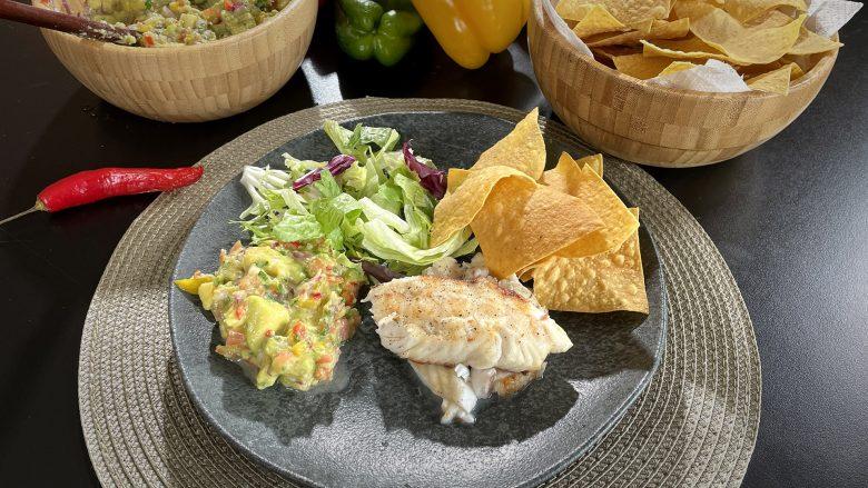 Churrasco de tilápia mexicana
